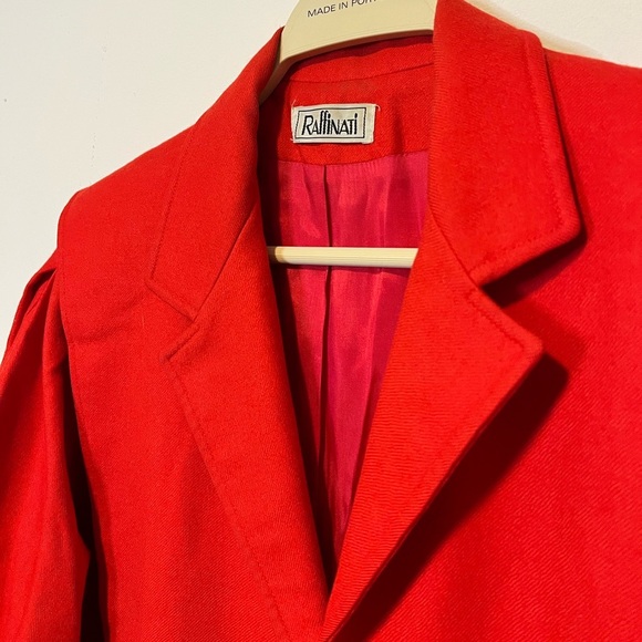 Vintage Blazer Coat 100% Virgin Wool - Picture 2 of 4